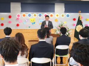 入園式ダイジェストと本日のどんぐり組（松丸）