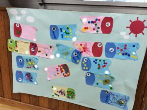 鯉のぼり制作☆(亀田)