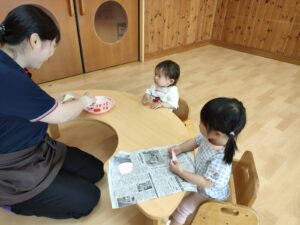 5月8日　今日のかなりや組（五十嵐）