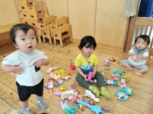 あさがおの種まきをしたよ♪(吉田)