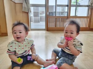 今日のゆめぐみの様子♪（新木）