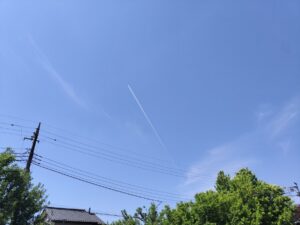 ひこうき雲みーつけた（宮嶋）