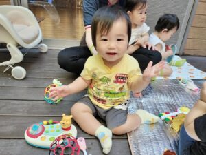 みんなで外気浴！(今泉)