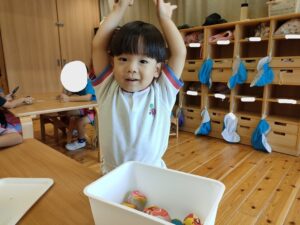 室内遊びの様子（柏崎）