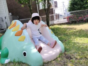 暑さに負けないぞ！（続橋）