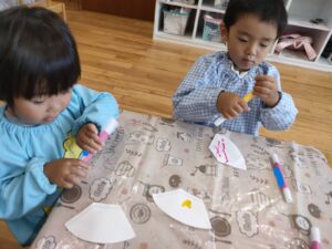 5月19日　すてきなにじみ絵♬（阿部）