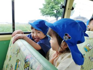いちご狩りに行きました♪（松丸）