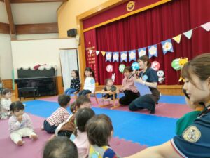 今日は楽しい誕生会☆（奥田）