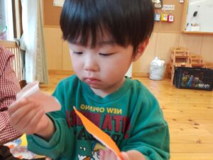 父の日制作をしたよ！（阿久津）