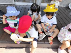 集会に参加したよ（松本）