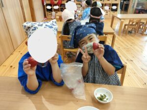 いちごジャム作ったよ☆（柏崎）