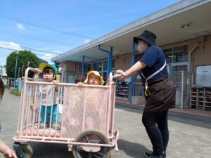 外遊びの様子です！（阿部）