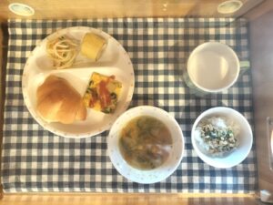 本日の給食（ふたばこども園）
