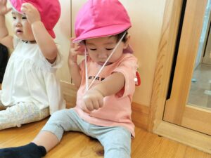 自分でがんばるよ！（阿部）