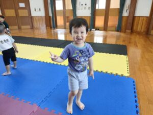 体操指導に参加したよ☆(荒井)