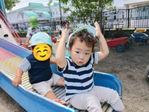 ☆戸外遊び楽しかったね☆（根本）