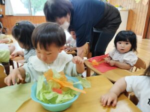 6月5日　つき組、夏祭り制作（篠﨑）