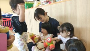 ブロック遊び楽しいね（続橋）