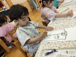 父の日制作☆壁登り(橋本)