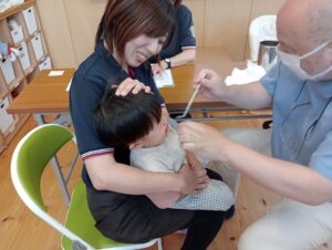 歯科健診がありました（松丸）