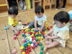 夢中になって遊んだよ♪(吉田)