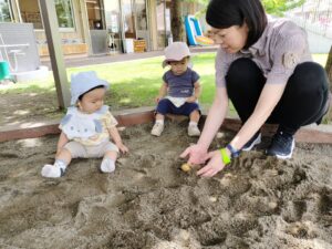 どんぐり組もじゃがいも掘り！（塩井）