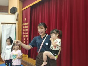 遊戯室で遊んだよ☆（奥田）