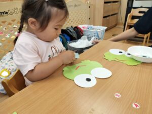 お面作り♪（阿部）