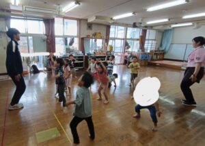 体操教室楽しかったね！(篠原)