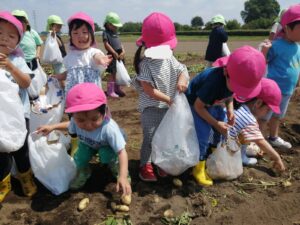 じゃがいも掘り☆幼児☆（畠山）