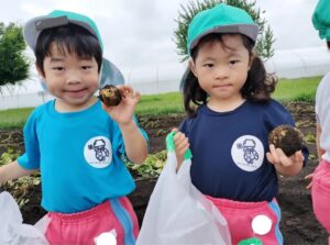 じゃがいも掘り(足立)