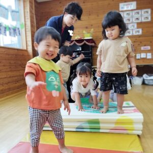 マット遊びをしたよ！（瀬端）