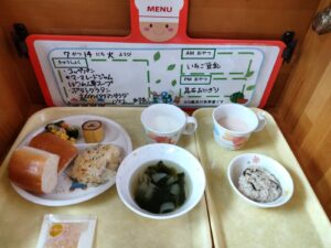 7月14日の給食（みらい）