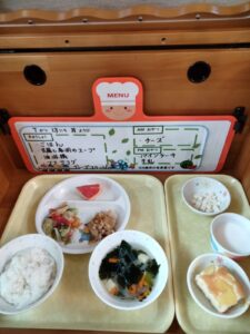 7月13日の給食（みらい）