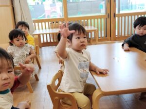 本日のこども誰でも通園（馬橋）　
