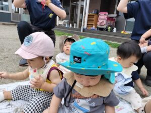 集会と戸外遊びをしたよ！（直江）