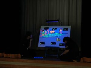 七夕の会に参加したよ（続橋）