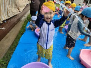 大好きな水遊び（齋藤）