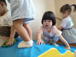 坂道マットに挑戦！（続橋）
