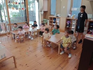 保育参観1日目！（井上）