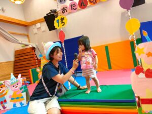 7月生まれの誕生会をしたよ！（阿久津）