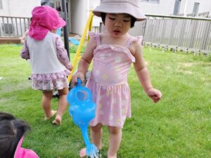 水遊びでさっぱり！（続橋）