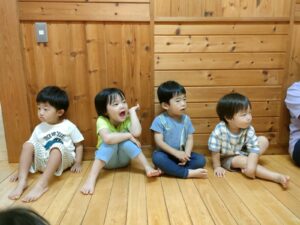 7月21日　今日のかなりや組（五十嵐）