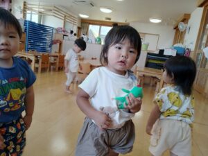 みんなで踊ったよ♪（岩上）