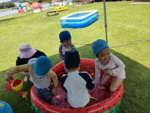7月22日　今日のかなりや組（川津）