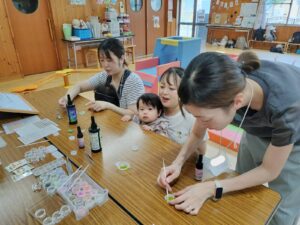 7月22日　レジン制作（舘野）