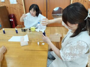 7月23日　アロマセラピー（舘野）