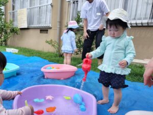 7月27日　水遊び（武井）
