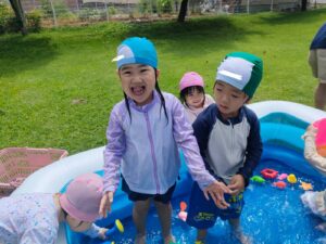 ７月27日　水遊び☆（松下）