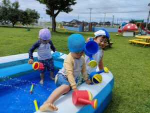 7月27日　今日のかなりや組（五十嵐）